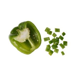 Green Peppers - 1/4" Diced